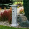 Gartendekoparadies Belle|Colonnes & Socles-Grande base 30 x 30 cm avec designer motif