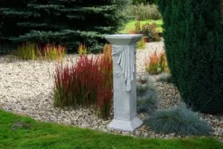 Gartendekoparadies Belle|Colonnes & Socles-Grande base 30 x 30 cm avec designer motif