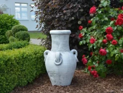 Gartendekoparadies Jardinières-Grande colonne végétale dans le style d'une amphore antique