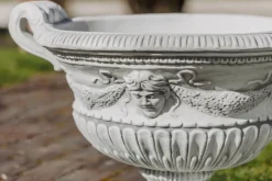Gartendekoparadies Jardinières-Grande coupe à plantes de style baroque