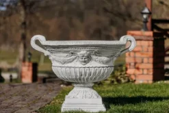 Gartendekoparadies Jardinières-Grande coupe à plantes de style baroque