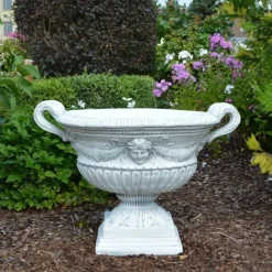 Gartendekoparadies Jardinières-Grande coupe à plantes de style baroque