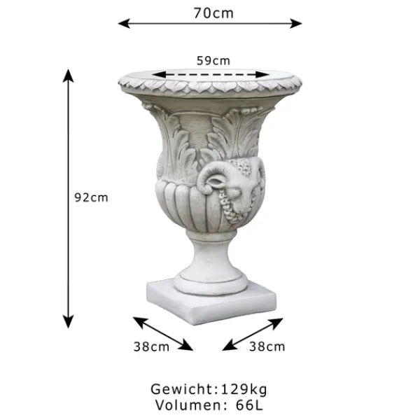 Gartendekoparadies Jardinières-Grande jardinière