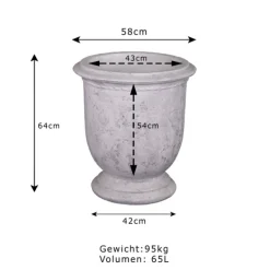 Gartendekoparadies Jardinières-Grande jardinière