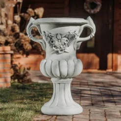 Gartendekoparadies Jardinières-Grande jardinière à motif floral