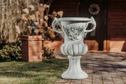 Gartendekoparadies Jardinières-Grande jardinière à motif floral