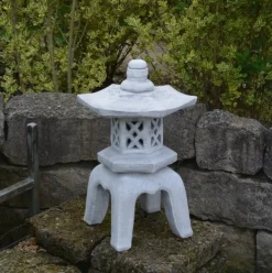 Gartendekoparadies Lanternes En Pierre-Grande lampe de jardin Yukimi