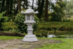 Gartendekoparadies Lanternes En Pierre-Grande lampe en pierre Tachi-gata