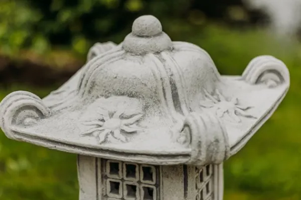 Gartendekoparadies Lanternes En Pierre-Grande lampe en pierre Tachi-gata