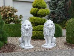 Gartendekoparadies Animaux-Grande paire de lions Lion