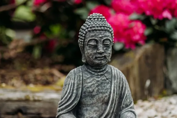 Gartendekoparadies Bouddhas-Grande statue de Bouddha de style antique