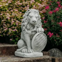Gartendekoparadies Animaux-Grande statue de lion