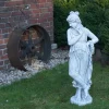 Gartendekoparadies Figures & Statues-Grande statue en pierre ancienne