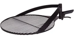 Gartendekoparadies Bols À Feu & Poêles De Jardin-Grille acier naturel 60cm avec poignée pour le foyer «BANDITO» et «MONTANA X»