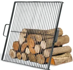 Gartendekoparadies Bols À Feu & Poêles De Jardin-Grille de cuisson en acier pour braséro