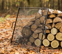 Gartendekoparadies Bols À Feu & Poêles De Jardin-Grille de cuisson en acier pour braséro