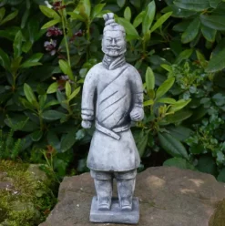 Gartendekoparadies Figures & Statues-Guerrier Chinois en Terre Cuite - Motif I