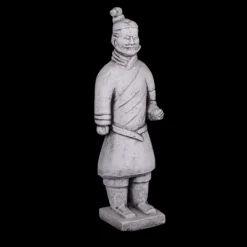 Gartendekoparadies Figures & Statues-Guerrier Chinois en Terre Cuite - Motif I