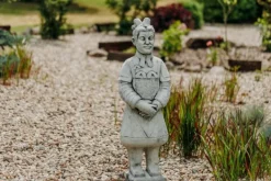 Gartendekoparadies Figures & Statues-Guerrier chinois en terre cuite en uniforme de général