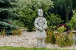Gartendekoparadies Figures & Statues-Guerrier chinois en terre cuite en uniforme de général