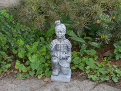 Gartendekoparadies Figures & Statues-Guerrier en terre cuite agenouillé