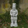 Gartendekoparadies Figures & Statues-Guerrier moyen en terre cuite