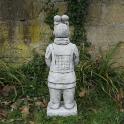 Gartendekoparadies Figures & Statues-Guerrier moyen en terre cuite