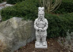 Gartendekoparadies Figures & Statues-Guerrier moyen en terre cuite