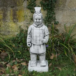 Gartendekoparadies Figures & Statues-Guerrier moyen en terre cuite II