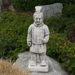 Gartendekoparadies Figures & Statues-Guerrier moyen en terre cuite II