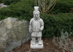 Gartendekoparadies Figures & Statues-Guerrier moyen en terre cuite II