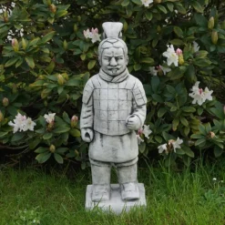 Gartendekoparadies Figures & Statues-Guerrier moyen en terre cuite II