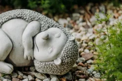 Gartendekoparadies Belle|Animaux-Hérisson endormi Mecki