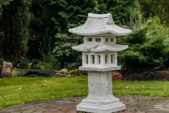 Gartendekoparadies Lanternes En Pierre-Immense salon de thé japonais