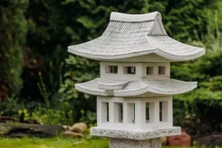 Gartendekoparadies Lanternes En Pierre-Immense salon de thé japonais