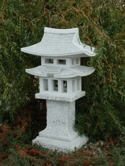 Gartendekoparadies Lanternes En Pierre-Immense salon de thé japonais