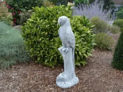 Gartendekoparadies Animaux-Immense sculpture de perroquet