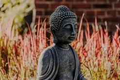 Gartendekoparadies Bouddhas-Immense statue de Bouddha de style antique