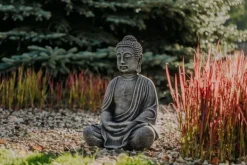 Gartendekoparadies Bouddhas-Immense statue de Bouddha de style antique