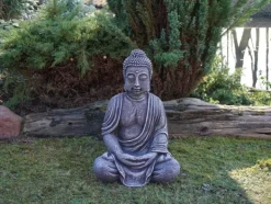 Gartendekoparadies Bouddhas-Immense statue de Bouddha de style antique