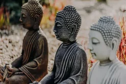 Gartendekoparadies Bouddhas-Immense statue de Bouddha de style antique