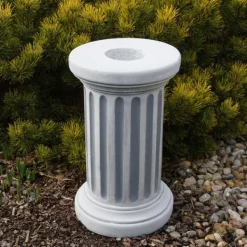 Gartendekoparadies Animaux-Imposant aigle sur socle rond