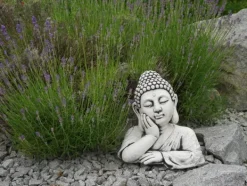 Gartendekoparadies Bouddhas-Imposant buste de bouddha