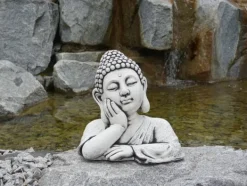 Gartendekoparadies Bouddhas-Imposant buste de bouddha