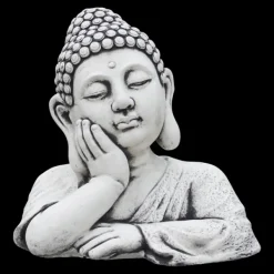 Gartendekoparadies Bouddhas-Imposant buste de bouddha