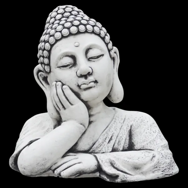 Gartendekoparadies Bouddhas-Imposant buste de bouddha