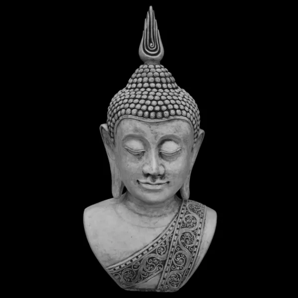 Gartendekoparadies Bouddhas-Imposant buste de bouddha