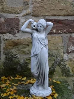 Gartendekoparadies Figures & Statues-Imposante statue d'une femme avec une cruche d'eau