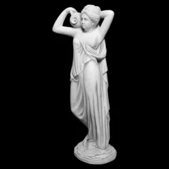 Gartendekoparadies Figures & Statues-Imposante statue d'une femme avec une cruche d'eau