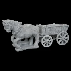 Gartendekoparadies Jardinières-Impressionnante équipe de chevaux